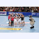 Jubel nach dem Sieg.