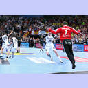 Jubel nach dem Final-Einzug.