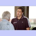 Saisoner�ffnungspressekonferenz 2010: Marcus Ahlm im Gespr�ch.