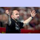 Gro�wallstadt Trainer Peter David.