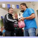 Auftakt-Golfen in Hohwacht 2011: Verabschiedung von Ole Viken.