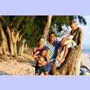 La Reunion 2011: Daniel Narcisse mit Familie.