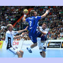 Supercup 2011: Stefan Schr�der ist nicht zu stoppen.