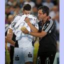 Platzwunde an der Lippe.