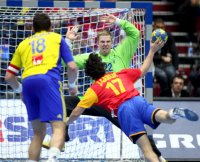 Johan Sj�strand in action.