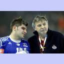 Antonio Pribanic und Trainer Laszlo Skaliczki.