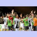 Dank an die mitgereisten Fans.