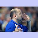 Gro�wallstadts Trainer Peter David.