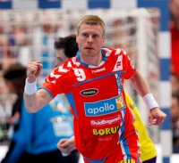 Gudjon Valur Sigurdsson in action.