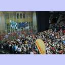 Volle Halle in Leipzig.