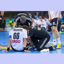 WM 2013: GER-MKD: Behandlungspause.