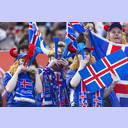 WM 2013: ISL-FRA: Isl�ndische Fans.
