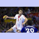 WM 2013: FRA-CRO: Domagoj Duvnjak.