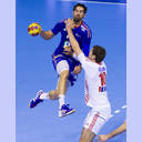 WM 2013: FRA-CRO: Nikola Karabatic.