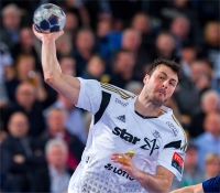 Domagoj Duvnjak in action.