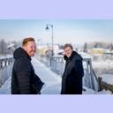 B�rge Lund und Eric Johansson.