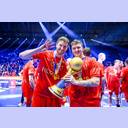 Weltmeister! Magnus Landin Jacobsen und Emil Wernsdorf Madsen.