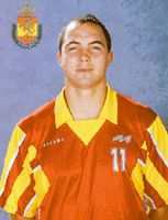 Demetrio Lozano im spanischen Nationaltrikot.